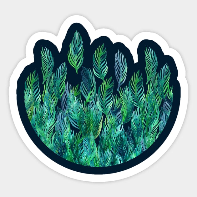 Jungle Rising Sticker by micklyn